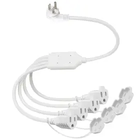 KUNCAN-4WAY-1.5FT-16AWG KUNCAN Power Splitter Lower Right