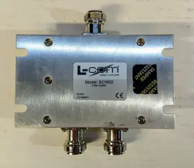 SCW02 L-COM Signal Splitter Combiner Female Connectors