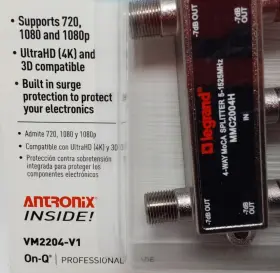 VM2204V1 LEGRAND Digital Cable Splitter #2