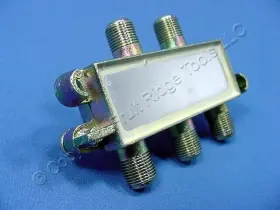 40987-4 LEVITON Coaxial Connector Video Adapter Splitters #3