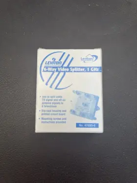 47690-6 LEVITON Video Distribution Splitter