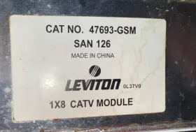 47693-GSM LEVITON Catv Module Splitter Power Supply #2