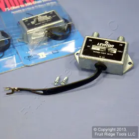 C5102 LEVITON Video Cable Tv Switches Coaxial #3