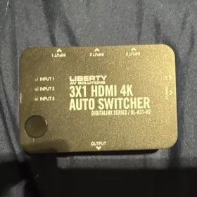 Liberty Av Solutions Dl-a31-42 3x1 Hdmi 4k Auto Switcher