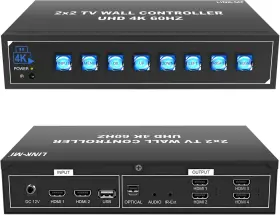 LM-TVO-4U LINK-MI Uhd Video Wall Controller Tvs #2