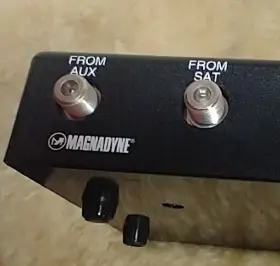 8000267 MAGNADYNE Modulator Rca Connectors Channel Selector