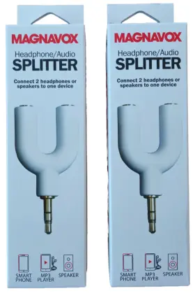 MC349 MAGNAVOX Headphone Splitter