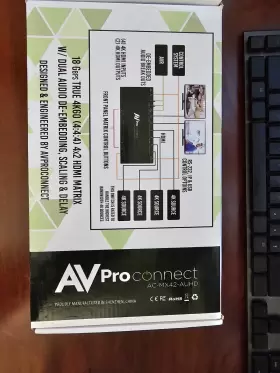 ACMX42AUHD MATRIX Avpro Edge Hdmi Gbps Switch