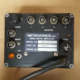 100042 METRONICS Metrovonics Video Distribution Amplifier
