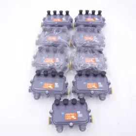 Milenium Mgt24-20 9 Pack 2000 Cable Splitter Tap Se No Box Milenium Mgt24-20 9 Pack 2000 Cable Splitter Tap Se No Box