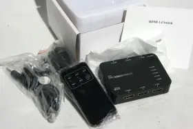 15374 MONOPRICE Pro Enhanced Hdmi Switch Equalizer Remote