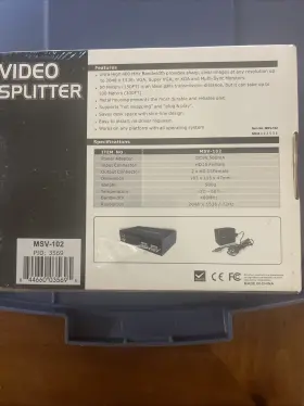 844660035695 MONOPRICE Vga Video Splitter #2