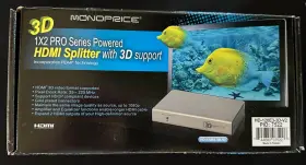 HD-120E3-3D-V2 MONOPRICE Pro Hdmi Splitter