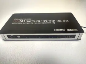 HDX-404E MONOPRICE Hdmi Switcher Splitter Power Cable