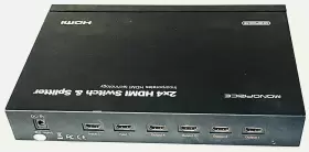 MHSP0204B MONOPRICE Hdmi Switch Splitter Ac Adapter #3