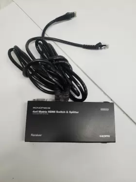 MHSS0404E MONOPRICE Matrix Hdmi Switch Splitter Receiver Ac