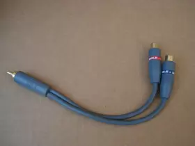 ILJRY-1F MONSTER Cable Car Audio Adapter Spliter Female Male #3
