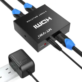 B07T6ZQSNQ MT-VIKI Hdmi Splitter Dual Monitor Mirror Fire Tv