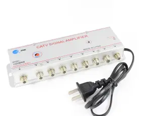 FE-JM-1020MK8 MY CABLE MART Coax Splitter Amplified