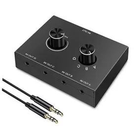 712491734974 ONEME Stereo Audio Switch Port