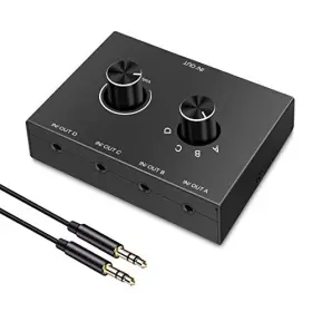 OM-095 ONEME Stereo Audio Switcher Passive Speaker Switch