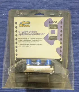 782644008375 OPEN HOUSE Channel Video Splitter Combiner