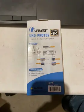 850008956461 OREI Rei Hdmi Imput Splitter