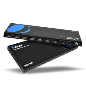 Orei B00unl1y24 Ultrahd 1 In 8 Out Hdmi Splitter 4k60hz 444 - 2.0 And Hdcp 2.2