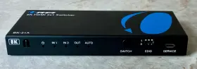 BK21A OREI Hdmi Switcher Digital Analog Audio Remote Box
