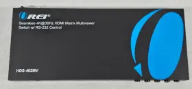 HDS-402MV OREI Video Matrix Switch Monitor Remote Control #3