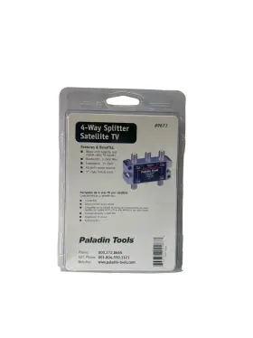 769328102673 PALADIN TOOLS Splitter Satellite Digital Tv #2