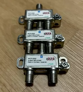 PCT-D32 PCT Coaxial Cable Splitter Rfi
