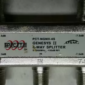 PCT-NGNII-4S PCT Genesys Coax Splitter Cable Satellite #2