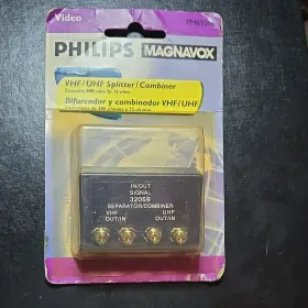 PM61006 PHILIPS MAGNAVOX Vhf Uhf Splitter Combiner Coaxial