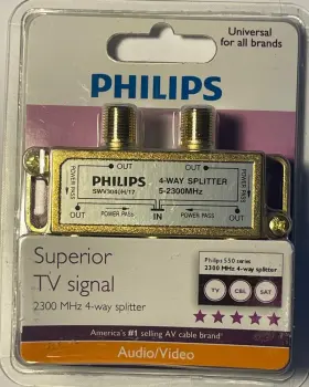 SWV3040W-27 PHILIPS Splitter Cbl Tv