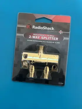 Radio Shack 15-2587 Splitter 2-way 75 Ohm Bi-directional