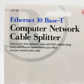 278-785 RADIOSHACK Ethernet Base Network Cable Splitter Patch #2