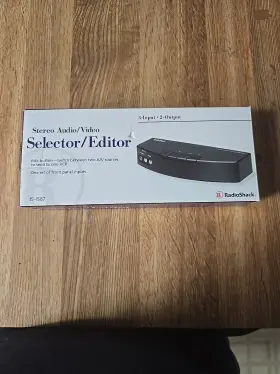 040293151201 RADIOSHACK Radio Stereo Audio Video Selector