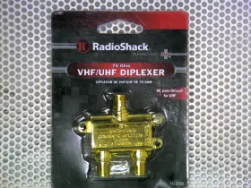 15-2586 RADIOSHACK Vhf Uhf Splitter Combiner Diplexer