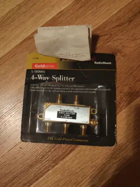 15-2588 RADIOSHACK Splitter Directional Tv Video Coax