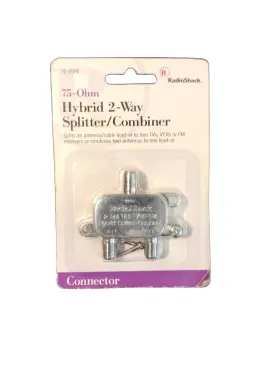 151141 RADIOSHACK Hybrid Coax Cable Splitter