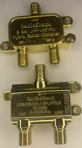 151141E RADIOSHACK Radio Hybrid Splitters #3