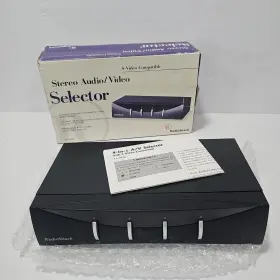151976 RADIOSHACK Video Stereo Audio Selector Nos #2