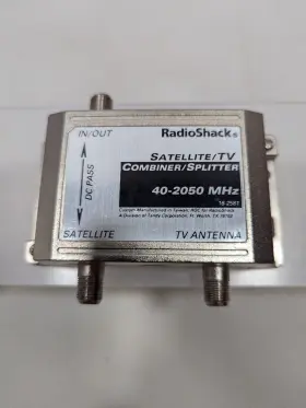 1602581 RADIOSHACK Radio Satellite Tv Combiner Splitter