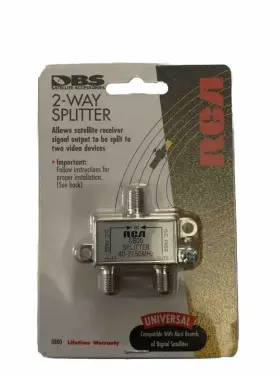 D800 RCA Dbs Digital Satellite Splitter