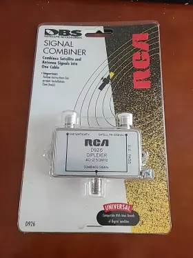 D926 RCA Dbs Satellite Diplexer