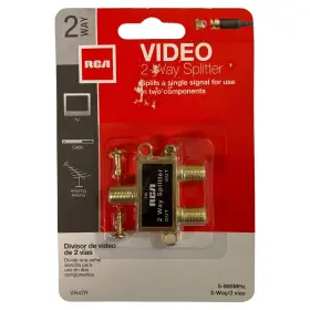 VH47R RCA Coaxial Splitter Es Caw Tv Cable Antenna #2