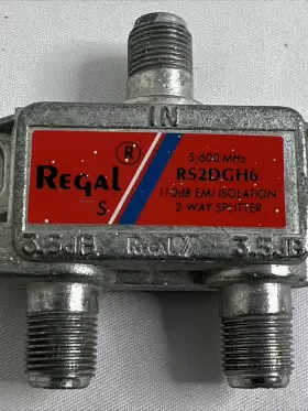 RS2DGH6 REGAL Splitter Cable Tv Outputs #2