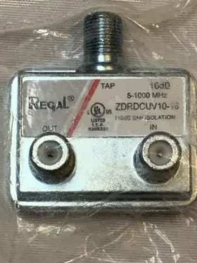 ZDRDCUV10-16 REGAL Directional Coupler Tap Splitter Catv