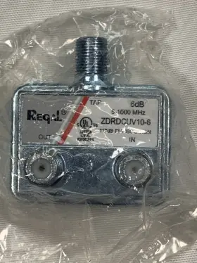 ZDRDCUV10-6 REGAL Directional Coupler Tap Splitter Catv Rf